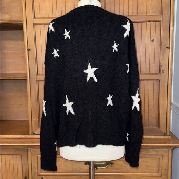 Womens Zadig & Voltaire Markus Crewneck 100% Cashmere Starry Sweater, size XS - Picture 2 of 8